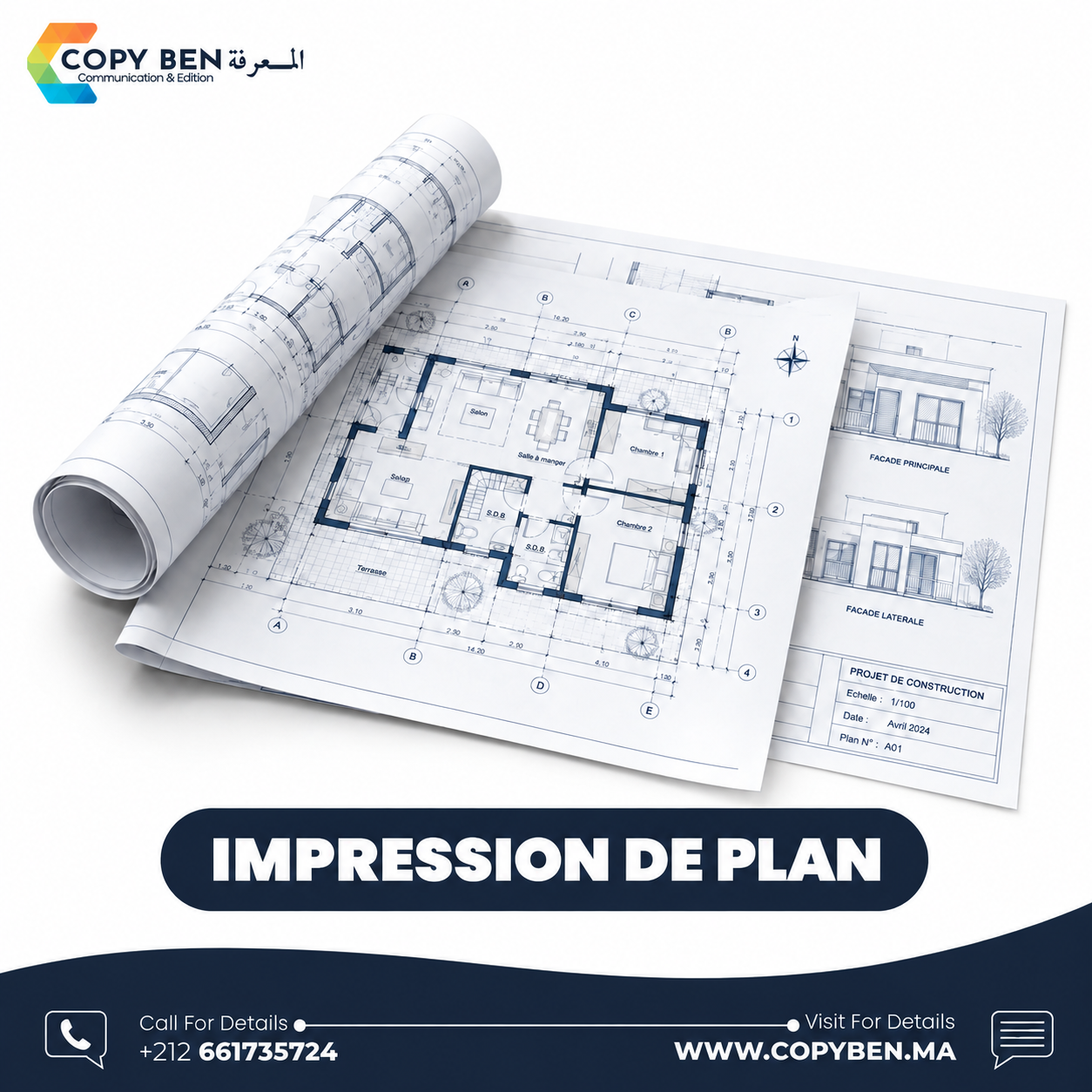 Impression de plan
